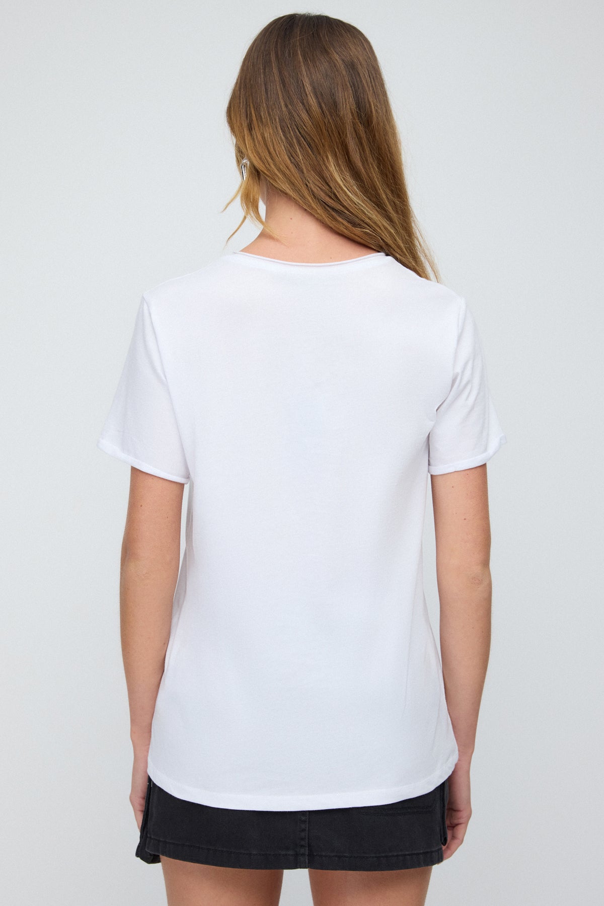 Slogan Baskılı Basic T-shirt