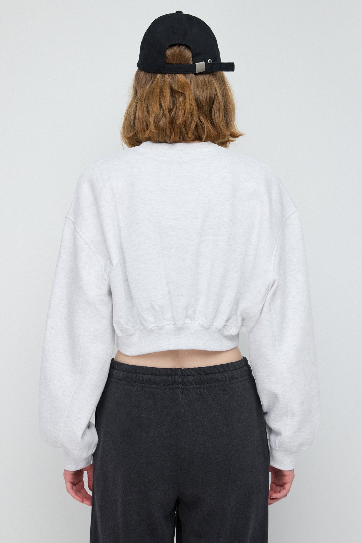 Crop Basic Sweatshirt