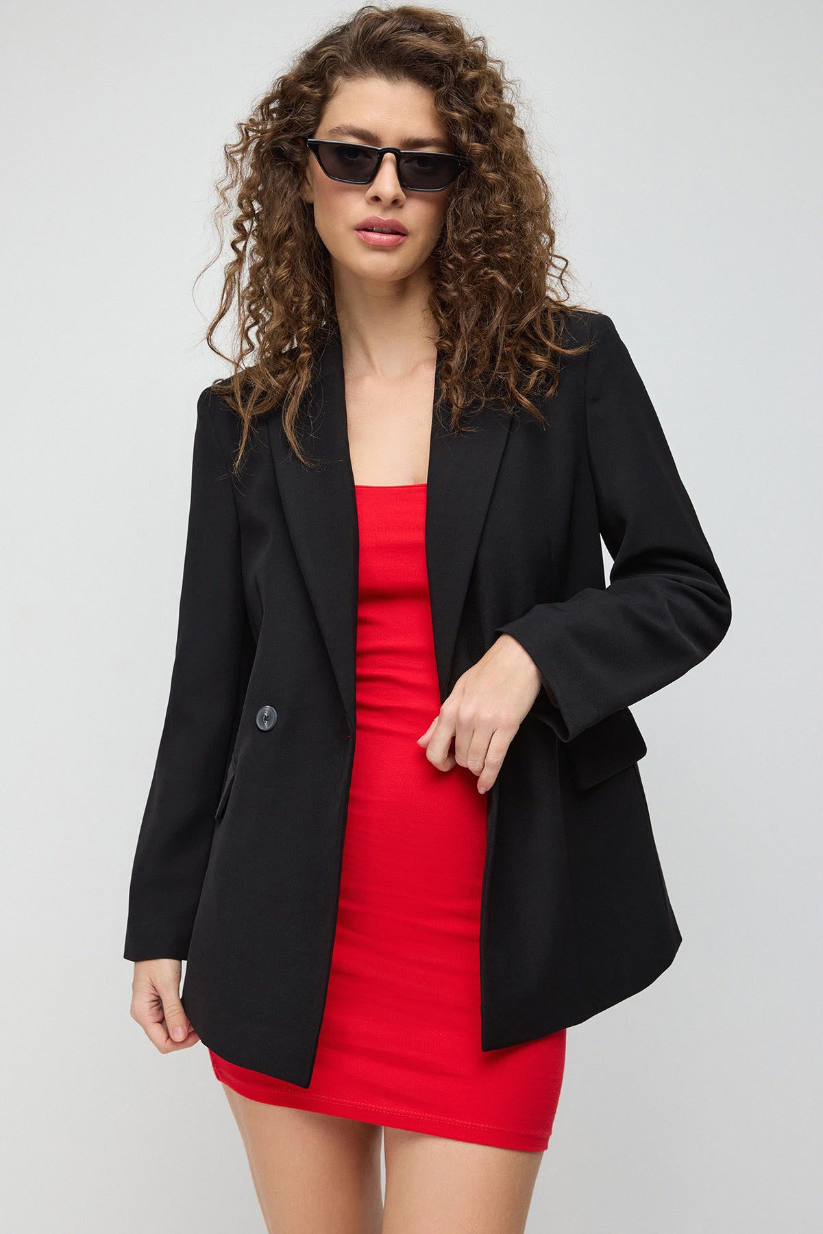 Kruvaze Blazer Ceket