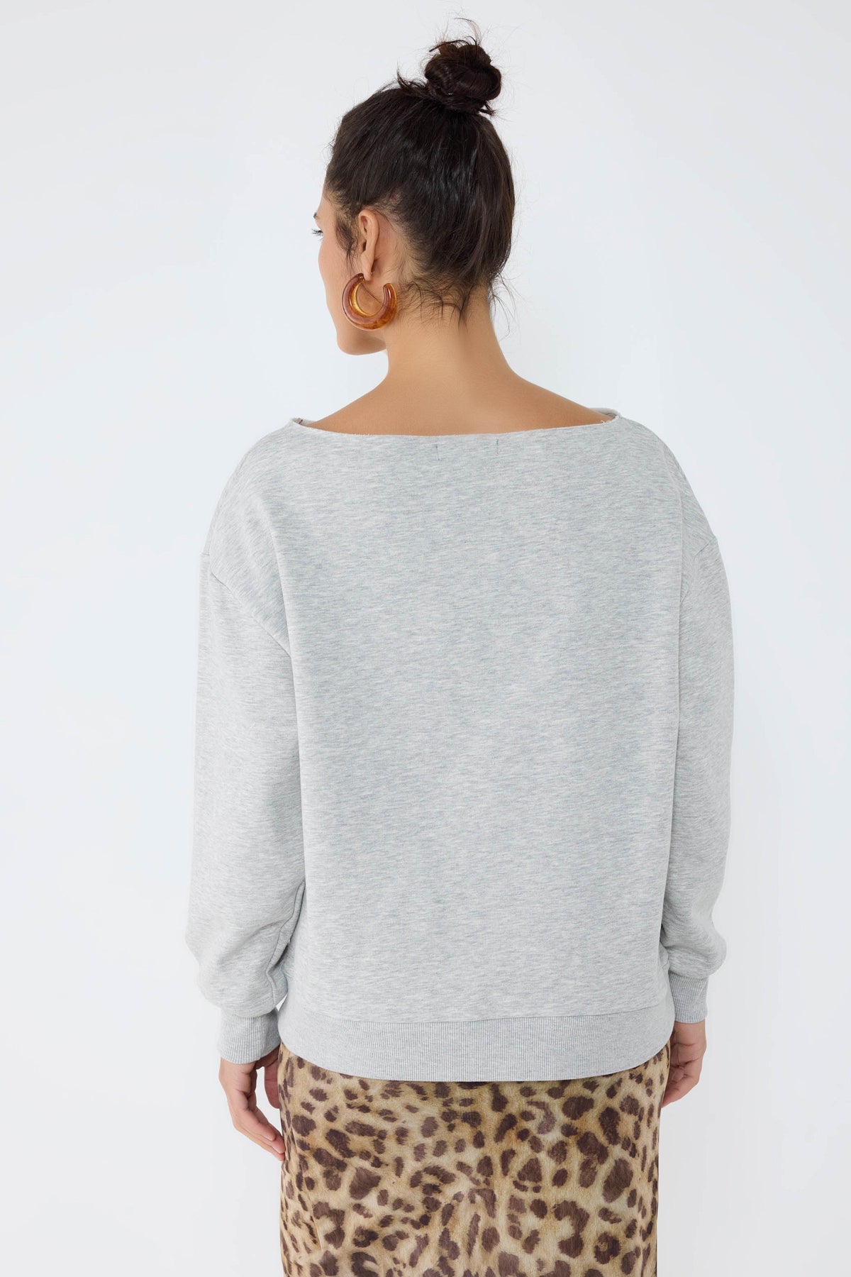 Baskılı Sweatshirt